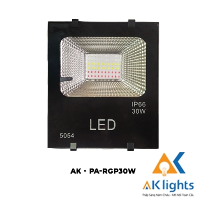 Đèn Pha Đổi Màu 30W