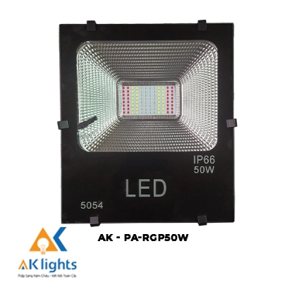 Đèn Pha Đổi Màu 50W